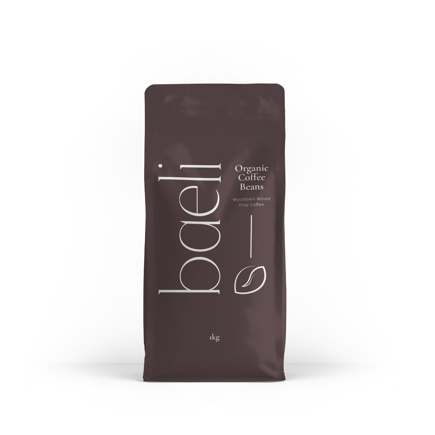Baeli Organic Mycotoxin Free Coffee Beans 1kg - Whole Bean Coffee for Clean Energy