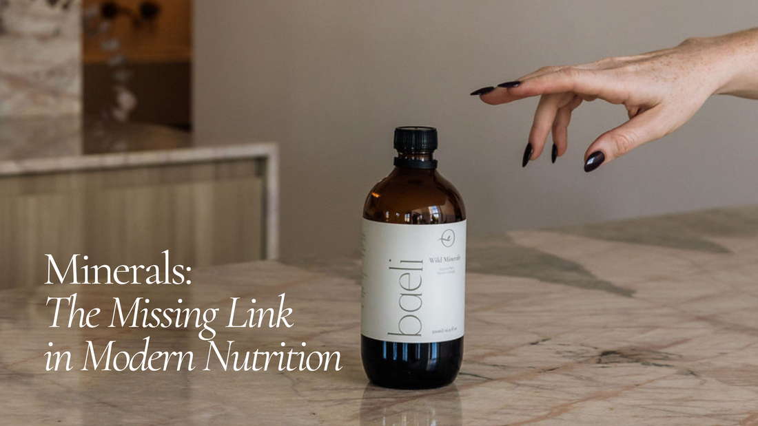 Minerals: The Missing Link in Modern Nutrition