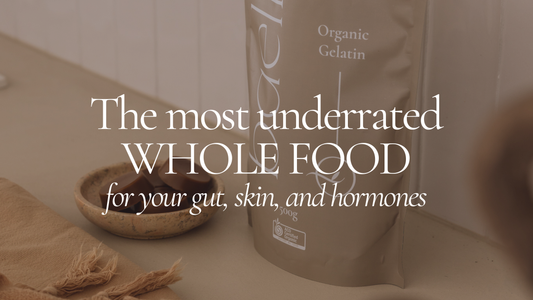 Gelatin. The foundational whole food we forgot to keep.