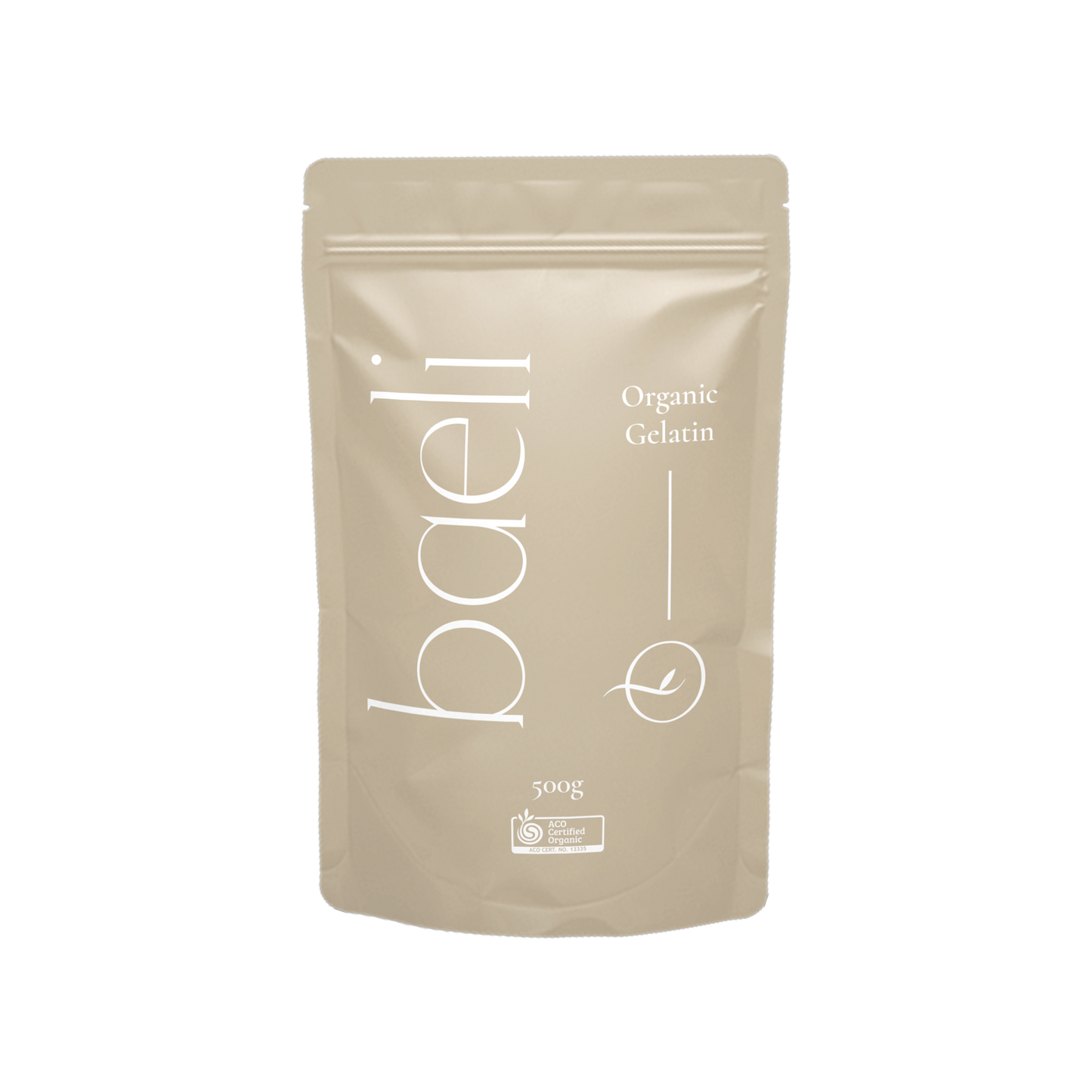 Certified Organic Porcine Gelatin