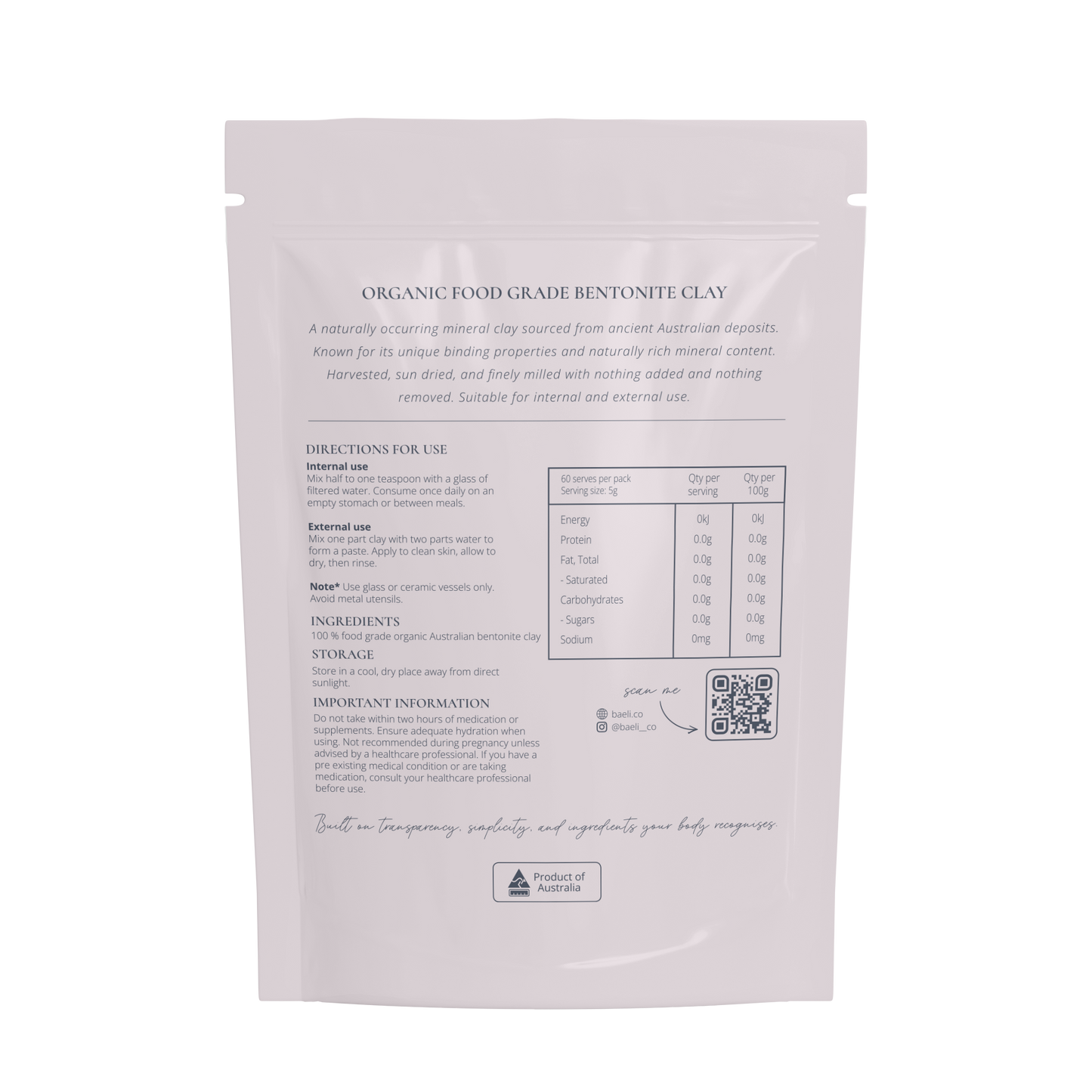 Organic Bentonite Clay