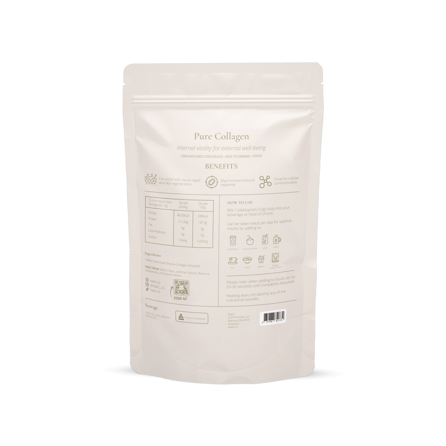 Pure Collagen - 400g